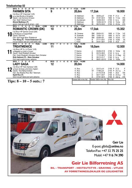 2 - Drammen Travbane