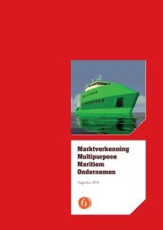Summary: Market Research Multipurpose Maritime Entrepeneurship (2014)