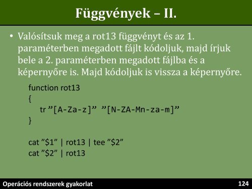 OperÃ¡ciÃ³s rendszerek Gyakorlat