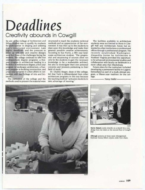 1984 - Special Collections - Virginia Tech