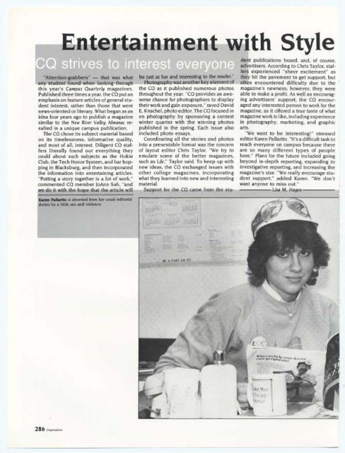 1984 - Special Collections - Virginia Tech