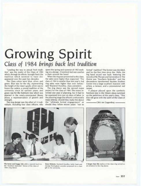 1984 - Special Collections - Virginia Tech