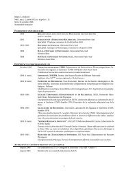 Marc LAMBERT - Laboratoire des signaux et systèmes - Supélec