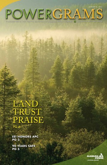 LAND TRUST PRAISE - Alabama Power