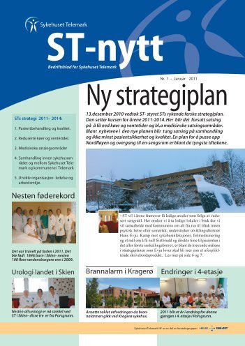 ST-Nytt nr. 1, 2011 - Sykehuset Telemark