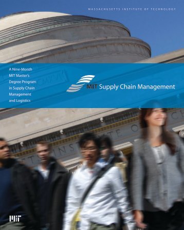 MIT Supply Chain Management - Singapore University of ...