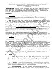 certified administrator's employment agreement - Mahomet-Seymour ...