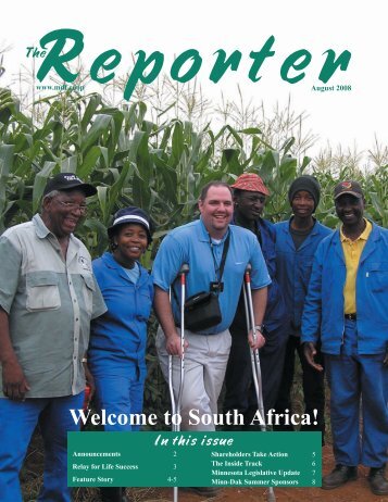 Welcome to South Africa! - Minn-Dak Farmers Cooperative
