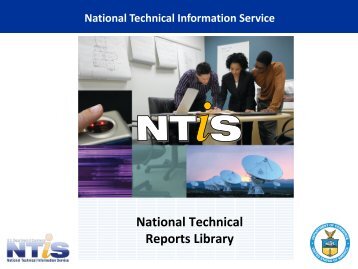 More Information about NTRL - National Technical Information Service