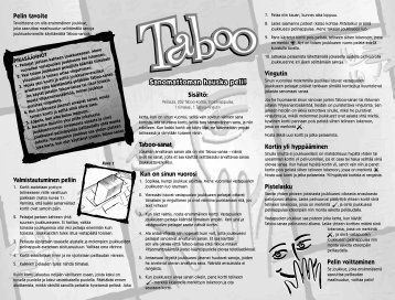 080314552109 TABOO ORIGINAL - INSTRUCTIONS - FIN - Hasbro