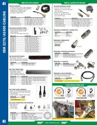 IBM 3270/AS400 C ABLING 41 41 - Tri-Net Technology