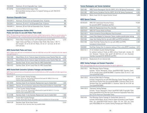 2006 P&A revL - TA Instruments