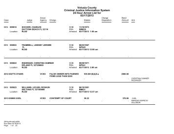 03-17-2013 Volusia County 24-hour arrest list.pdf