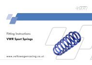 VWR Fitting Sport Springs.pdf - APR