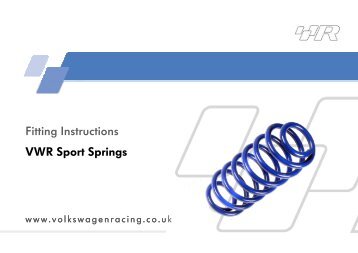 VWR Fitting Sport Springs.pdf - APR