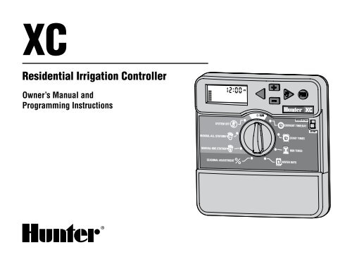 xc residential irrigation controller troubleshooting