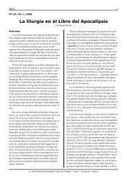 La liturgia en el Libro del Apocalipsis - Facultad de Teología SEUT