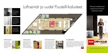 Loft-seinÃ¤t ja uudet Puustelli-kalusteet -esite (pdf) - Rakentaja.fi