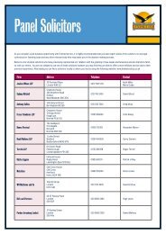 Panel Solicitors - Enterprise Inns