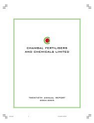 chambal fertilisers and chemicals limited - Chambal Fertilisers - Home