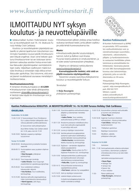 Lataa (pdf) - Kuntatekniikka.Fi