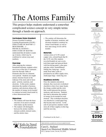 Worksheets Atoms Family Worksheet atoms family worksheet answer key intrepidpath atomic math challenge the science spot