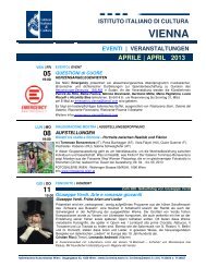 Eventi aprile 2013.pdf - Italienisches Kulturinstitut Wien