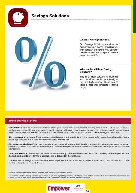 Empower for the Month of February 2013 - Birla Sun Life Mutual Fund