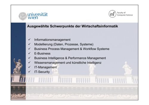 Download PrÃ¤sentation - FakultÃ¤t fÃ¼r Informatik - UniversitÃ¤t Wien