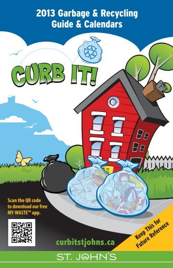 2013 Garbage & Recycling Reference Guide ... - City of St. John's