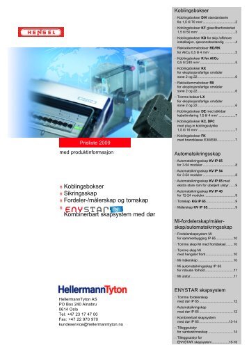 Koblingsbokser IP 65 - Hellermanntyton