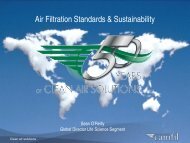 Air Filtration Standards & Sustainability - NEBB