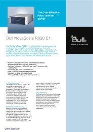 Bull NovaScale R620 E1