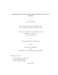 Signal Estimation in Structured Nonlinear Systems with Unknown ...
