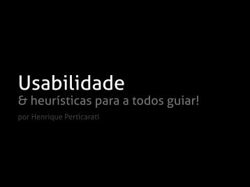 Usabilidade