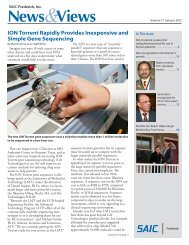 News & Views newsletter, January 2012 - NCI at Frederick