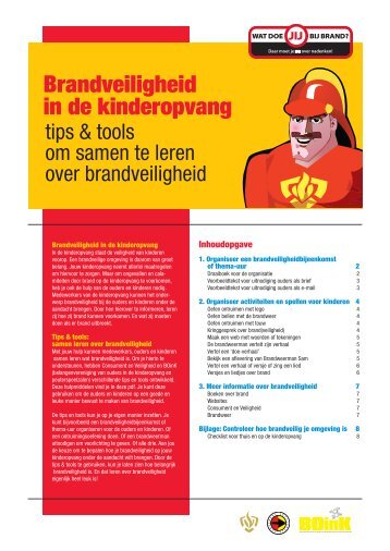 Tips & tools om samen te leren over brandveiligheid ... - Brandweer