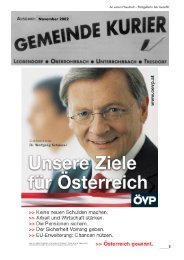 GK November 2002 - ÖVP Leobendorf