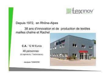 Texinov - INRA Montpellier