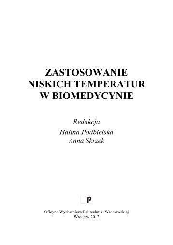 ZASTOSOWANIE NISKICH TEMPERATUR W BIOMEDYCYNIE