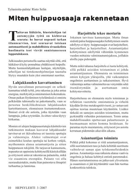 MONIKULTTUURISUUS- Teemanumero - Helsingin psykologiyhdistys