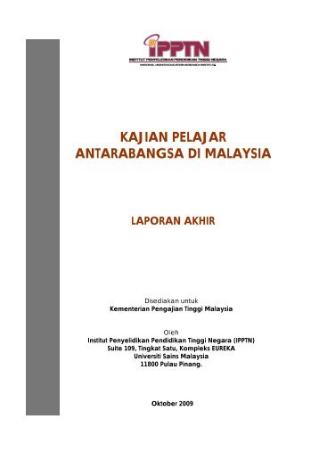 Kajian Pelajar Antarabangsa di Malaysia - Jabatan Pengajian ...