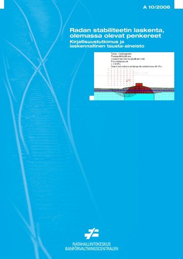 Radan stabiliteetin laskenta, olemassa olevat ... - Liikennevirasto