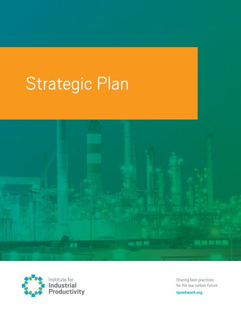 Strategic Plan - Institute for Industrial Productivity