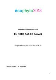 Diagnostic - DRAAF Nord-Pas-de-Calais