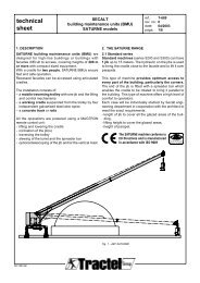 technical sheet