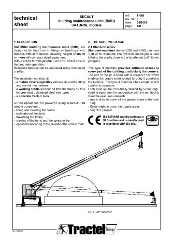 technical sheet