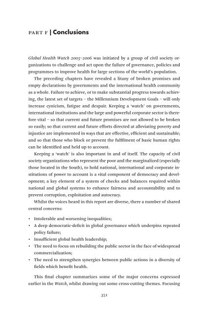 Global Health Watch 1 in one file