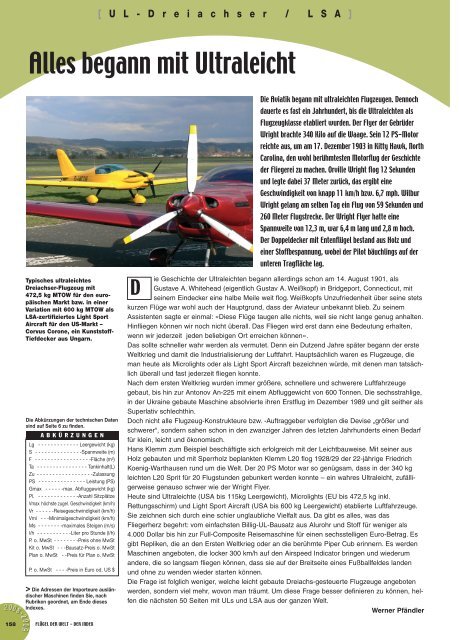 Alles Begann Mit Ultraleicht Flying Directory Com