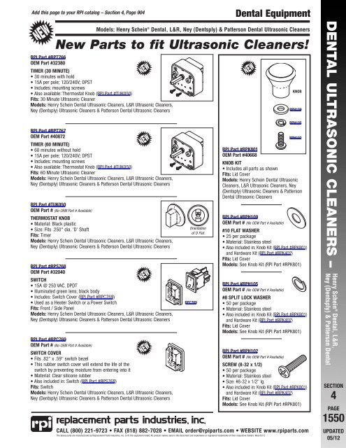 Ultrasonic Cleaner Replacement Basket